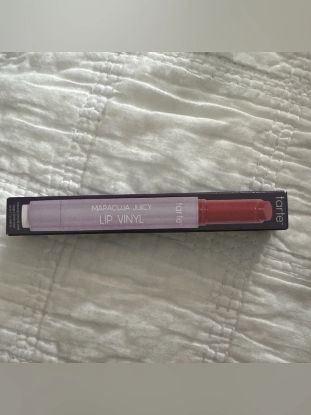 YSL Lash Clash Mascara in Black and Tarte maracuja lip vinyl Hibiscus 🌺
